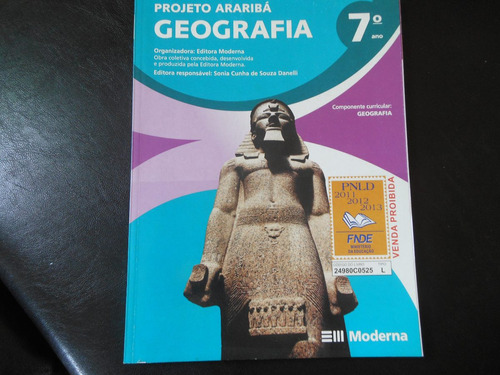 Projeto Araribá Geografia 7º Ano- Editora Moderna