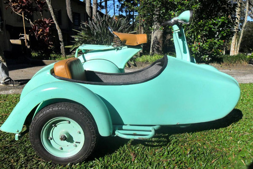 Vespa M3 1963 Piaggio Camila C/ Side Car - Somente Venda