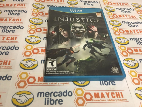 Remate! Injustice Among Us Wii U Seminuevo