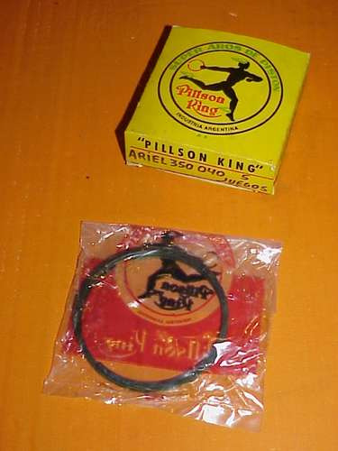 Bsa 350 Juego De Aros Pillson King 040