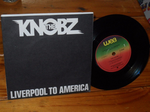 The Knobz Liverpool To America Vinilo Simple 1981 Power Pop