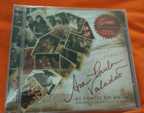 Cd Ana Paula Valadão As Fontes Do Amor