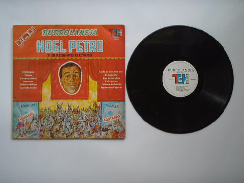 Lp Vinilo Noel Petro Burrolandia 1979