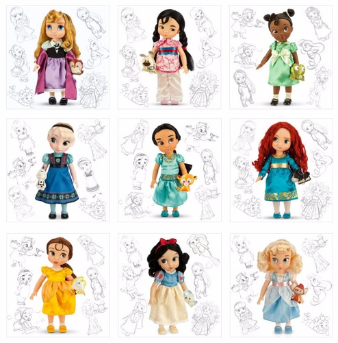 Disney Muñecas Animators , 40 Cm De Colección En Oferta