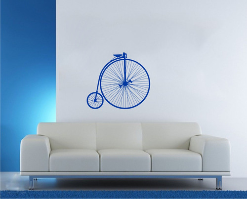 Vinilo Pared Bici Antigua Decoración Wall Stickers