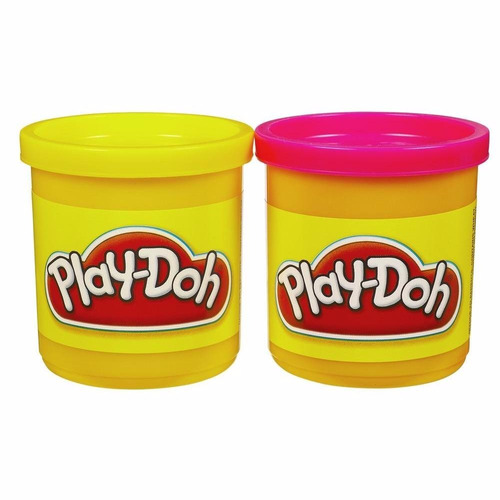 Masas Playdoh Pack X2 Amarillo Y Rosa Mejor Precio!!