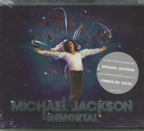 Cd - Michael Jackson - Immortal - Deluxe Edition- Duplo Lacr