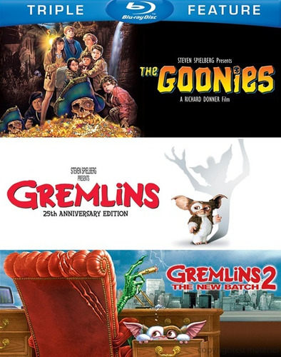 Blu-ray The Goonies + Gremlins 1 & 2 / Incluye 3 Films