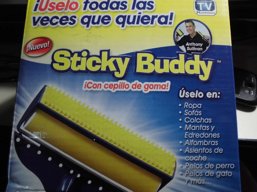 Sticky Buddy Limpie Todo Recoja Enjuague Y Listo Otra Vez