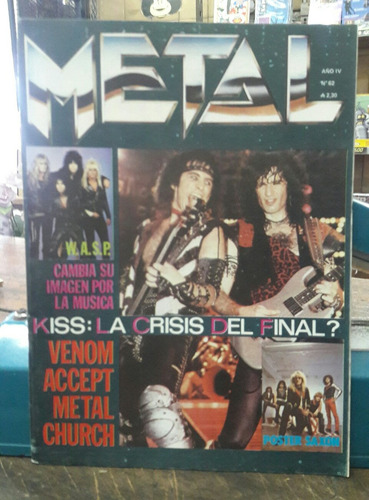 Revista Pelo  ( Especial De Kiss )
