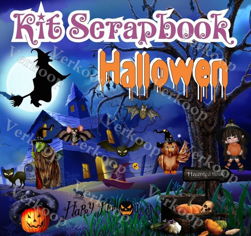 Kit Scrapbook Halloween Imagenes Png, Frames Cliparts Scrap