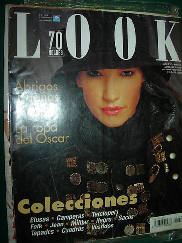 Revista Look Moldes Moda Ropa Costura 175 Ines Pujol