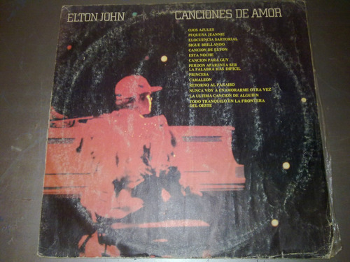 Lp Vinilo Elton John, Canciones De Amor. 1983