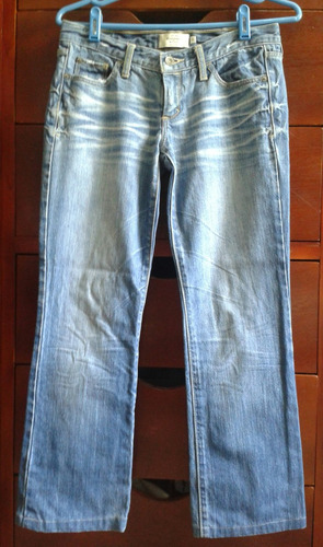 Blue Jean De Dama, Marca Abercrombie & Fitch, Talla 0