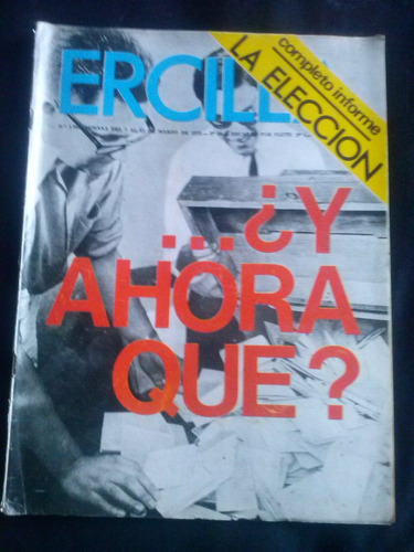 Ercilla N° 1964 7 Al 13 De Marzo De 1973