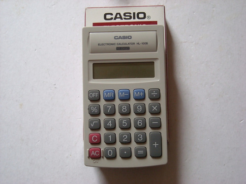 Calculadora Casio Hl-100b De 10 Digitos