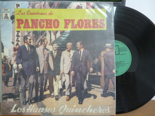 Los Huasos Quincheros Canciones De Pancho Flores Lp Chileno