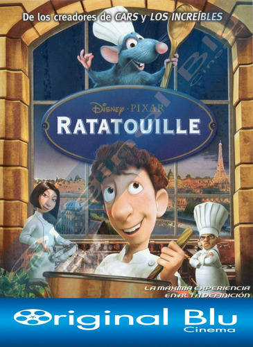 Ratatouille ( Animación) Español Latino - Blu Ray