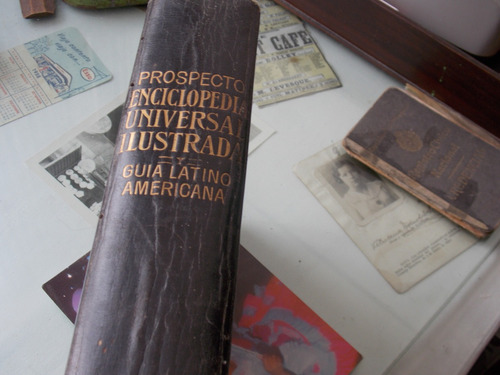 Prospecto De Enciclopedia Ilustrada Año 1924