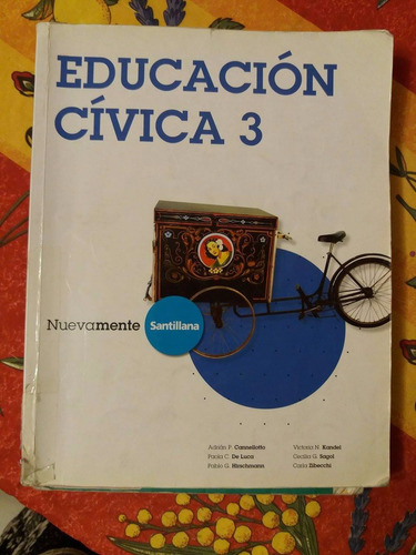 Libro De Educación Cívica 3 Nuevamente Santillana