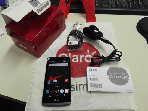 LG Leon 340ar Claro 4g En Caja C/acc. Inmaculado.!!