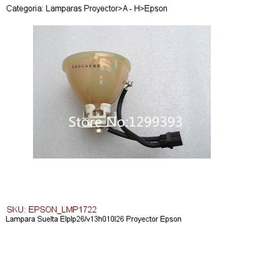 Lampara Proyector Suelta Elplp26/v13h010l26 Epson
