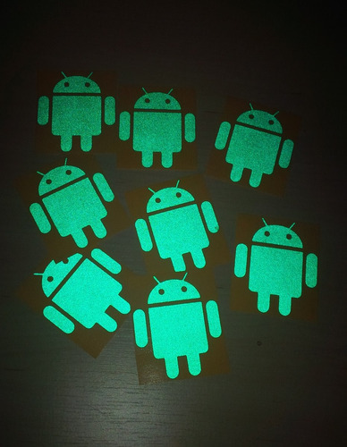 Android Sticker Reflectivo Para Tablets (3unidades)