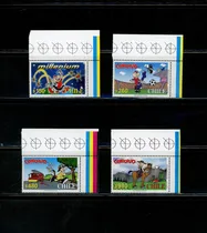 Comprar Sellos Postales De Chile. Bonita Serie Condorito. Año 2000.