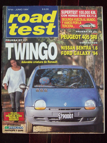 Road Test 44 6/94 Renault Twingo Peugeot 405 Sri Ford Galaxy