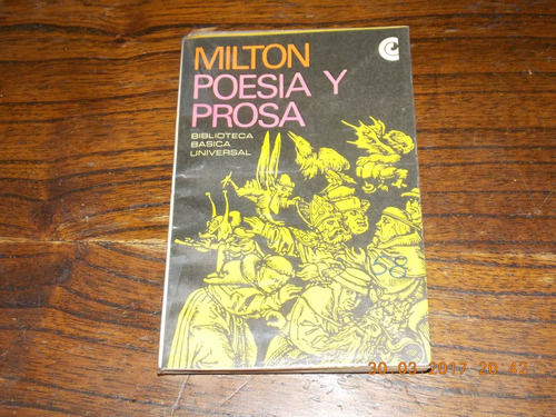 Poesía Y Prosa - Milton - Biblioteca Basica Universal - 1969