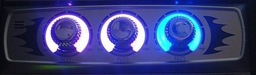 Controlador Hasta 3 Coolers Titan Iluminacion Led Alarma 