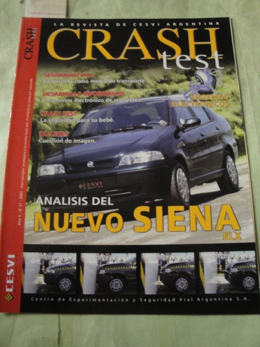 Revista Crash 21 Fiat Siena Elx