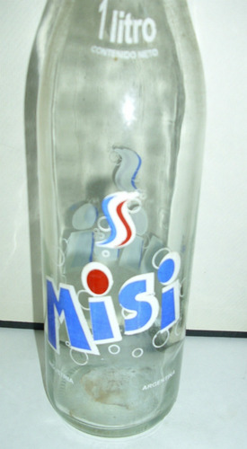 Antigua Botella De Gaseosa Misi(se Elaboraba En Garupa,mnes)
