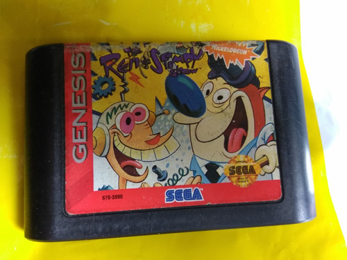 Ren And Stimpy Invention Sega Genesis