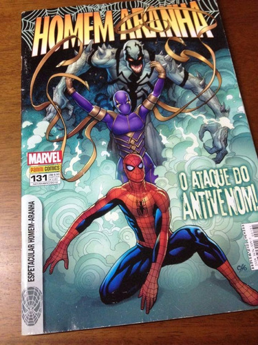 Hq Homem Aranha 131 Panini (mais 2 Hqs Brindes)