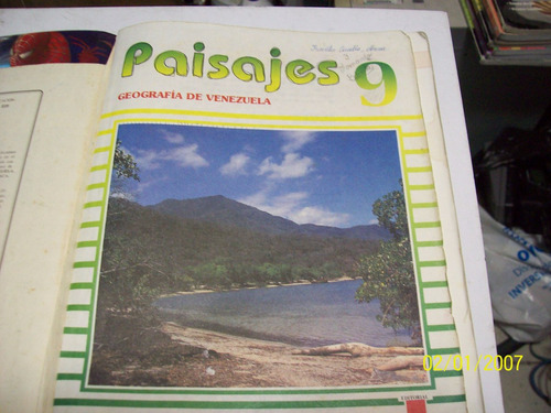 Libro De 9°:geogrfia De Venezuela-excelencia