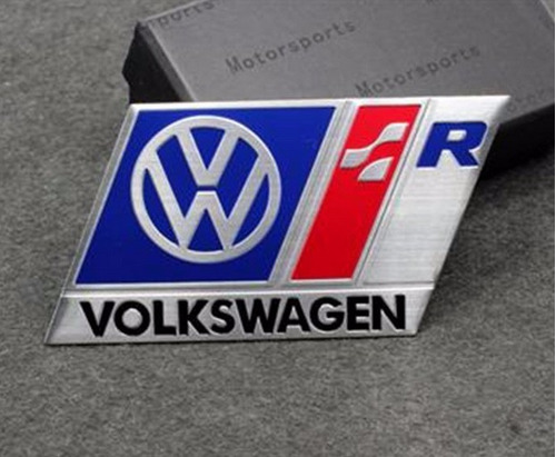 Emblema Vw Volkwagen R - Line Racing Gol Golf Jetta Passat