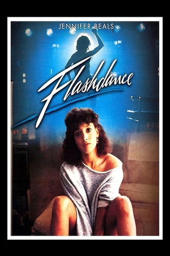 Carteles Antiguos De Chapa Gruesa 60x40cm Flashdance Fi-145