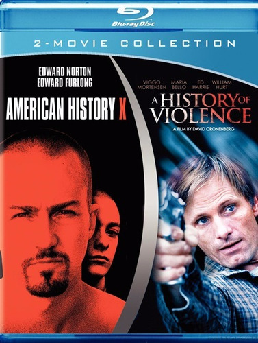 Imagen 1 de 3 de Blu-ray America X + Una Historia Violenta / Incluye 2 Films
