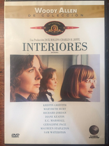 Dvd Interiores / Interiors / De Woody Allen