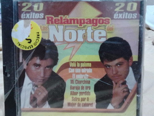 Los Relampagos Del Norte - 20 Exitos (cd Original)