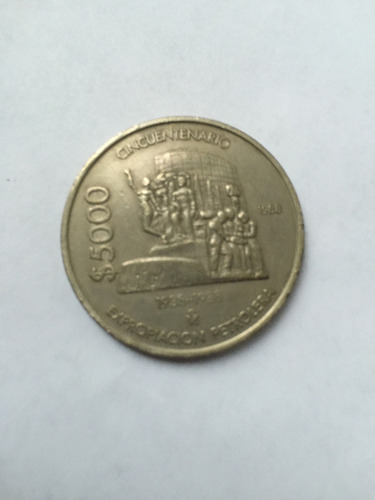 Moneda Antigua México De 5000 Pesos 1983