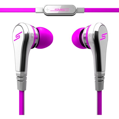 Sms Audio Calle 50 Con Cable Auriculares Color De Rosa