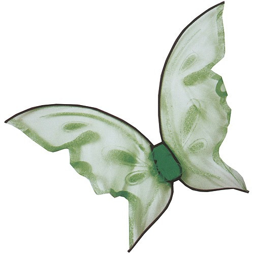 Alas De Mariposa Color Verde Para Mujer Accesorio Halloween