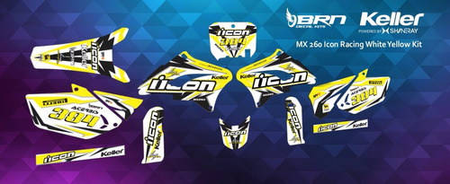 Kit De Calcos Keller Mx 260 Brn Diseño