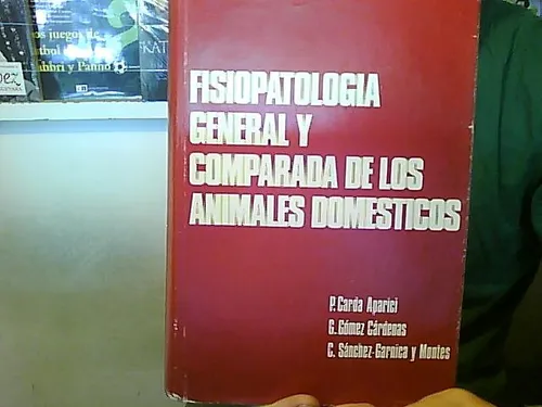 comprar Fisiopatología General Comparada Animales Domesticos Aparici