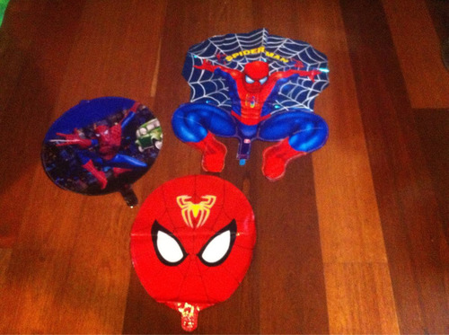 Hermosos Globos Metalizados Spiderman Hombre Araña