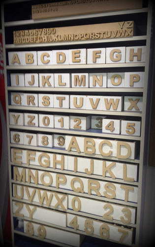 Letras Y Numeros De Fibrofacil Corte Laser 30mm X 10u