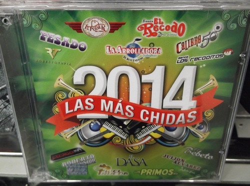 2014 Las Mas Chidas Cd Nuevo Sellado