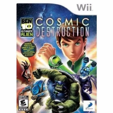 Jogo Wii Ben 10  - Ultimate Alien Cosmic Destruction